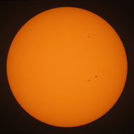 Observation solaire du 15 décembre 2024 à La Meyze