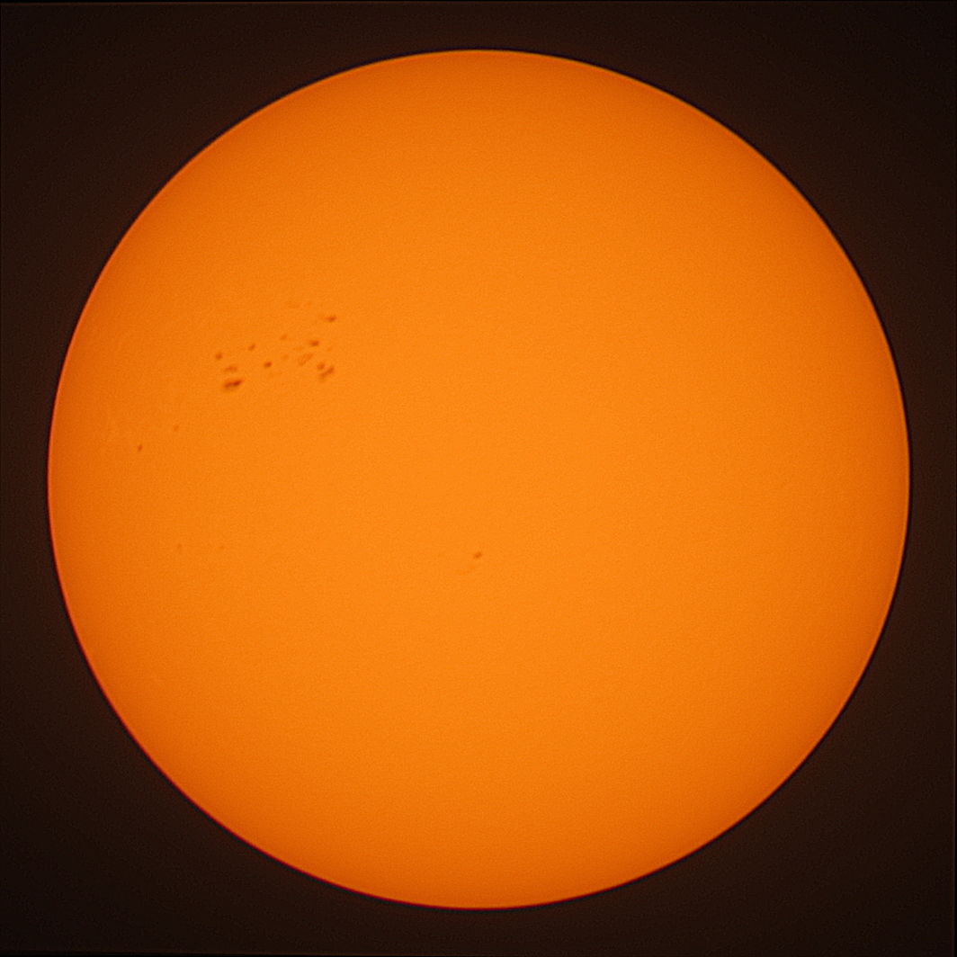 Observation solaire du 1 février 2025 à La Meyze