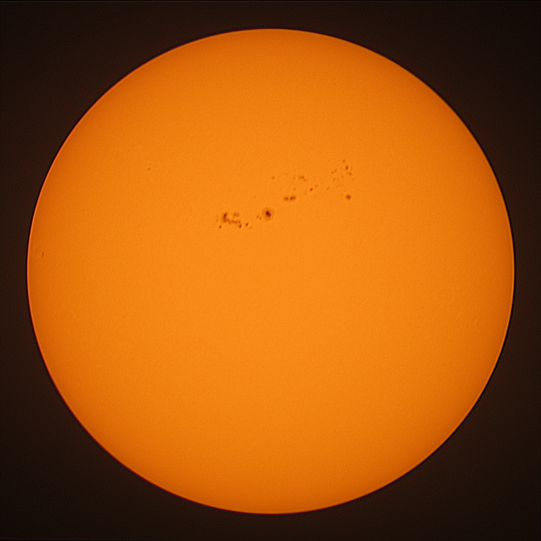 Observation solaire du 4 février 2025 à La Meyze