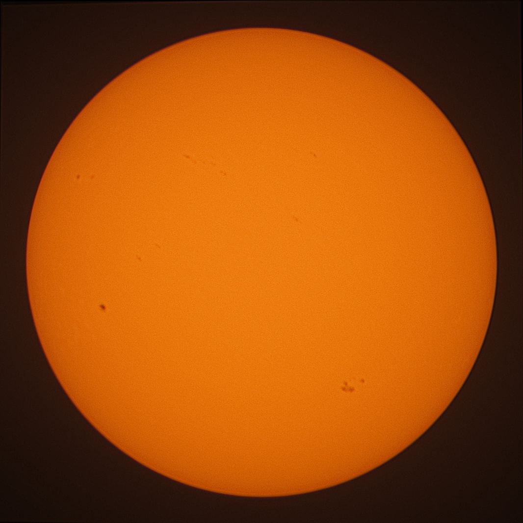 Observation solaire du 3 février 2024 à Nexon