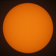 Observation solaire du 3 février 2024 à Nexon