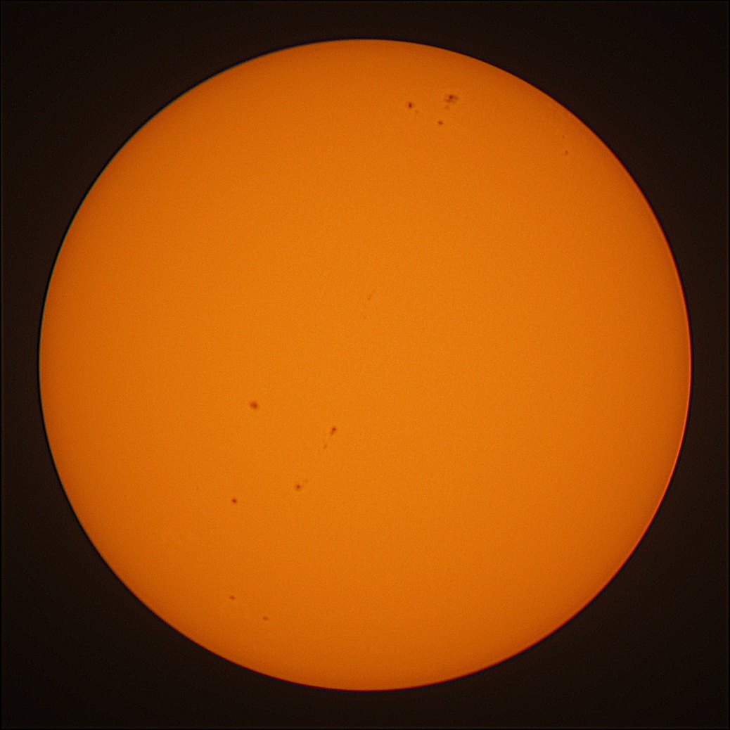 Observation solaire du 9 août 2025 à La Meyze