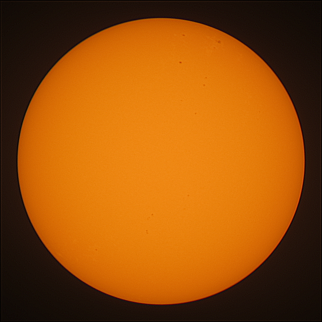 Observation solaire du 15 août 2025 à La Meyze