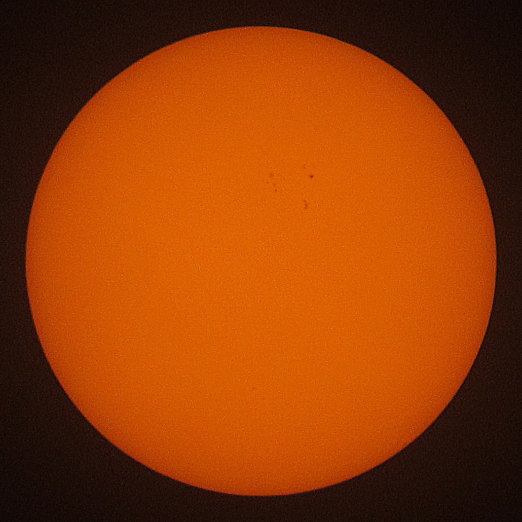 Observation solaire du 14 mai 2023 à Nexon
