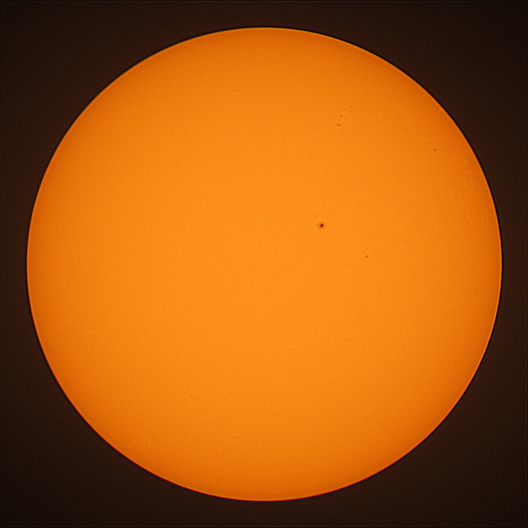 Observation solaire du 30 octobre 2025 à La Meyze