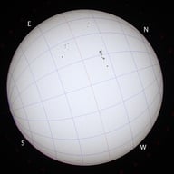 Soleil lumière blanche 24032026 14h56TU
