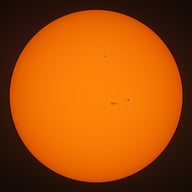 Observation solaire du 2 janvier 2026 à La Meyze
