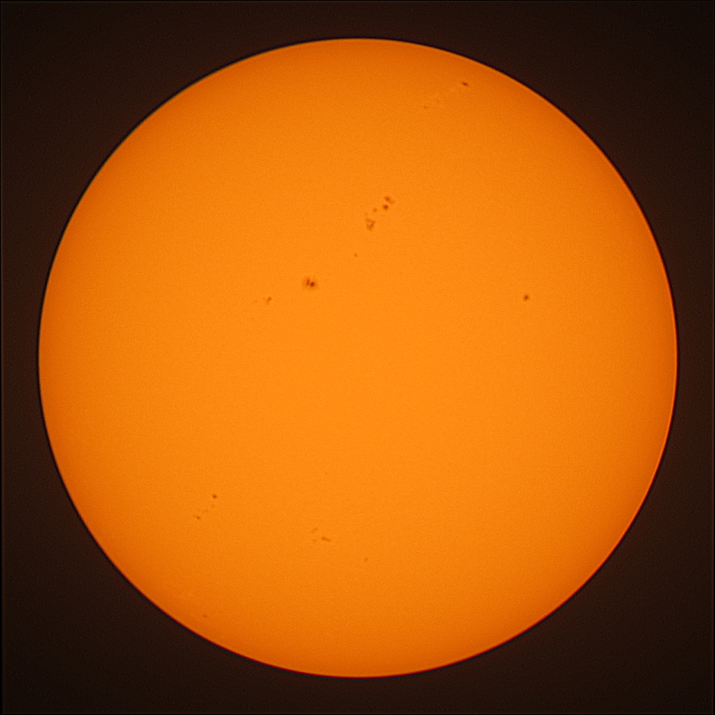 Observation solaire du 15 juillet 2025 à La Meyze