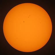 Observation solaire du 15 juillet 2025 à La Meyze