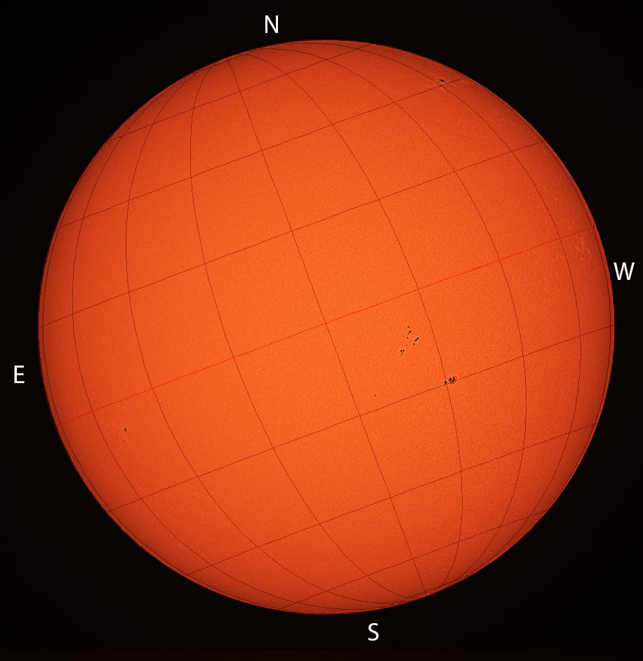 Soleil lumière blanche 13122025 09h13TU