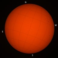 Soleil lumière blanche 07042026 08h45TU