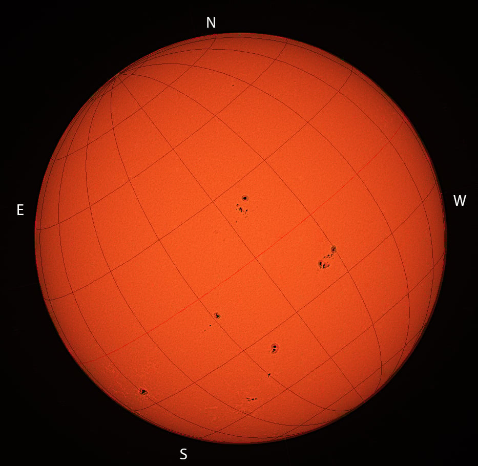 Soleil lumière blanche 18092025 08h14TU