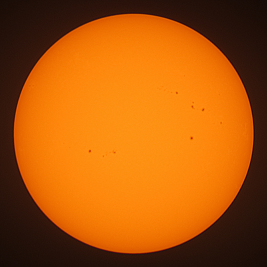 Observation solaire du 18 mars 2025 à La Meyze