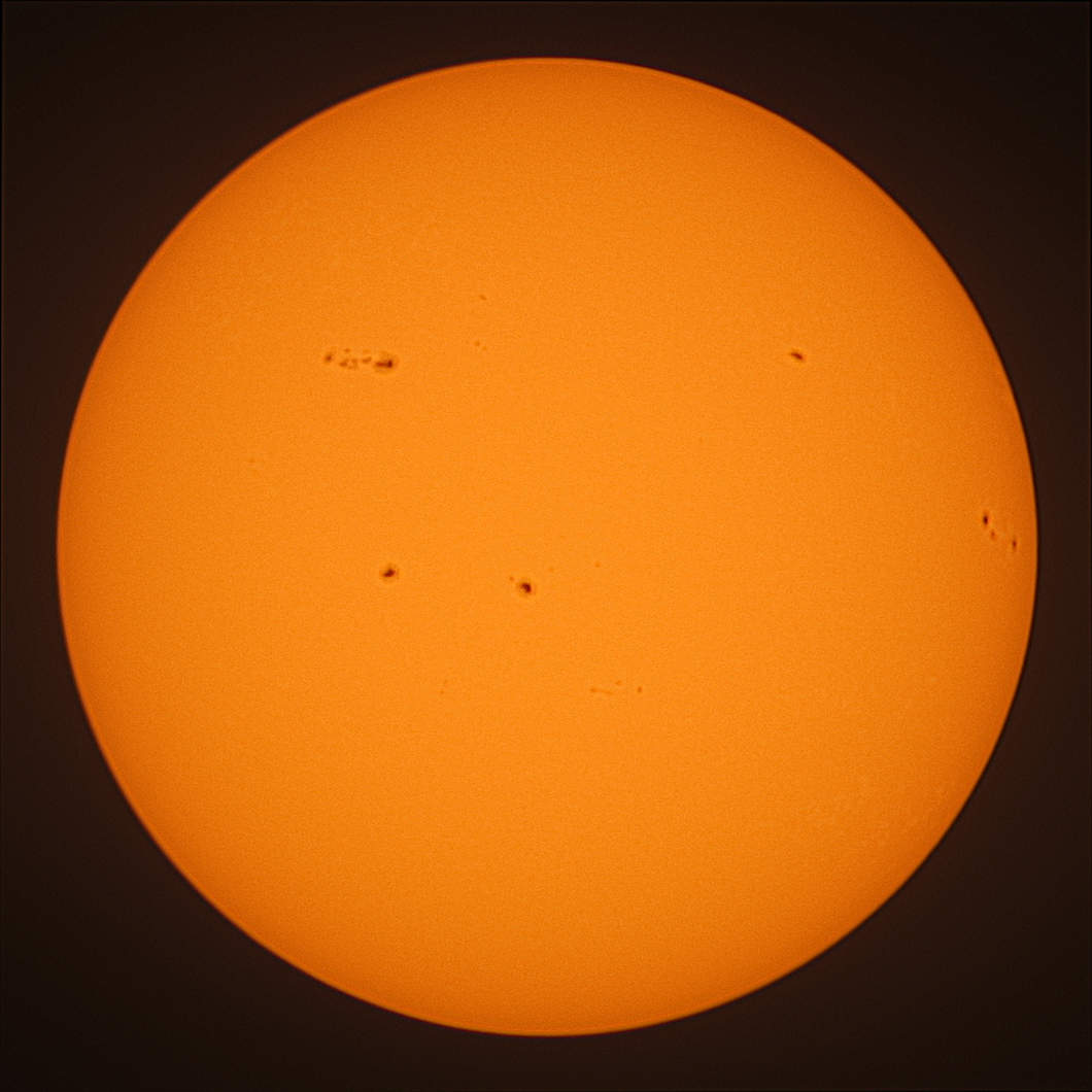 Observation solaire du 14 février 2023 à Nexon