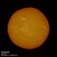 Sunscan H-Alpha 17 avril 2026 à La Meyze