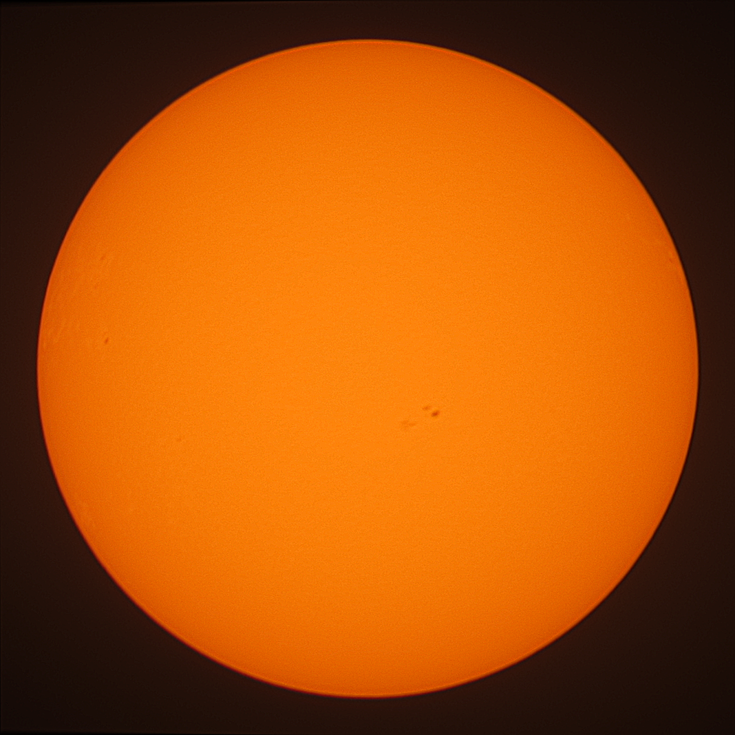Observation solaire du 17 décembre 2023 à Nexon