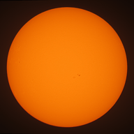 Observation solaire du 17 décembre 2023 à Nexon