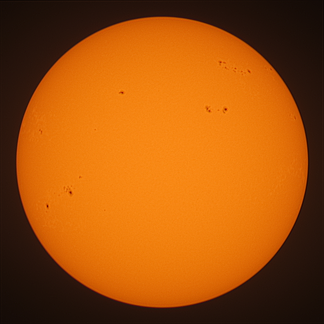 Observation solaire du 11 février 2023 à Nexon