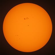 Observation solaire du 9 novembre 2025 à La Meyze