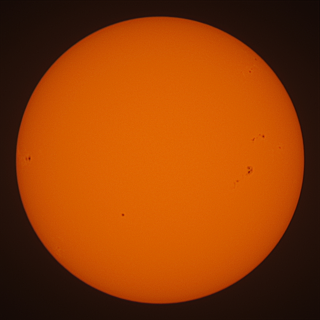 Observation solaire du 18 décembre 2022 à Nexon