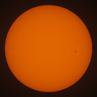 Observation solaire du 18 décembre 2022 à Nexon
