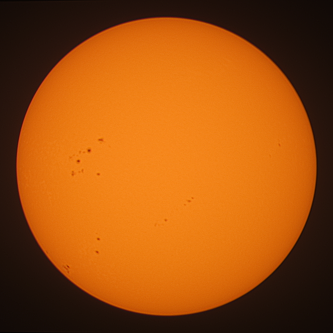 Observation solaire du 23 novembre 2023 à Nexon