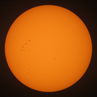 Observation solaire du 23 novembre 2023 à Nexon