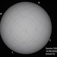 Soleil lumière blanche 14082026 07h44TU
