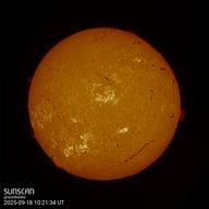 Sunscan H-Alpha 18 septembre 2025 à La Meyze