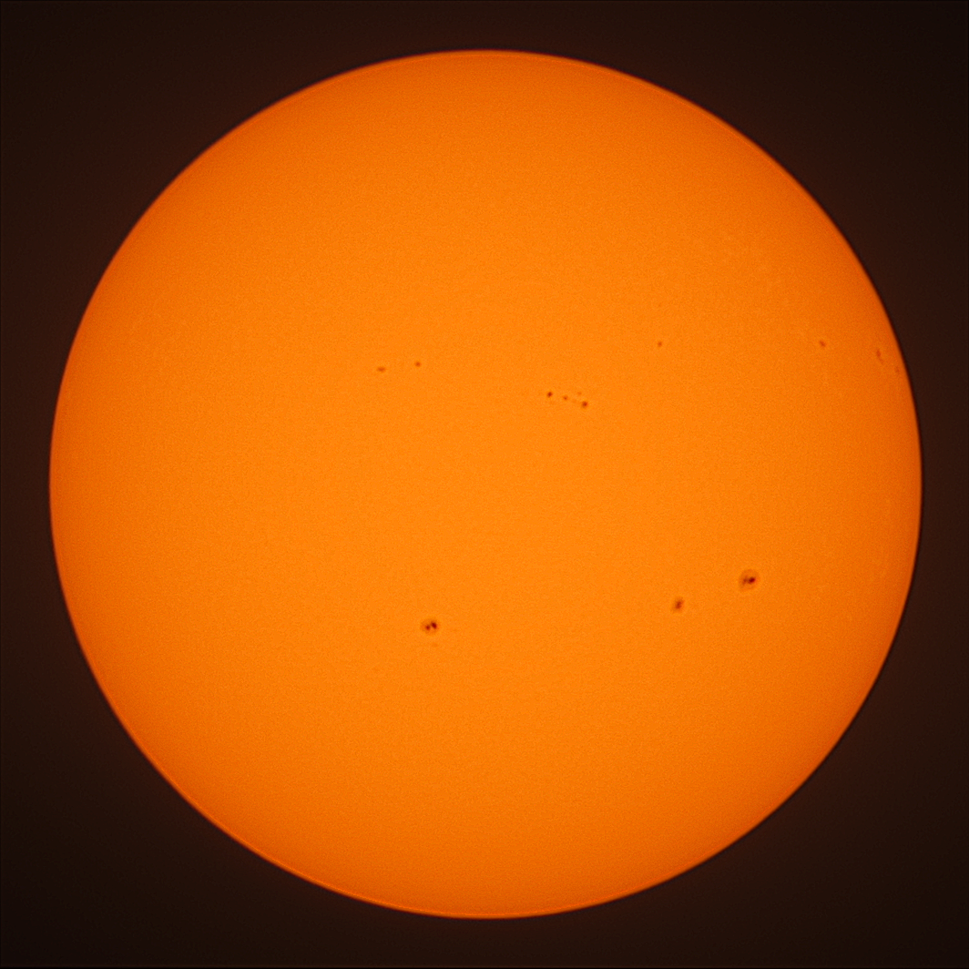 Observation solaire du 25 décembre 2023 à Nexon