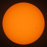 Observation solaire du 25 décembre 2023 à Nexon