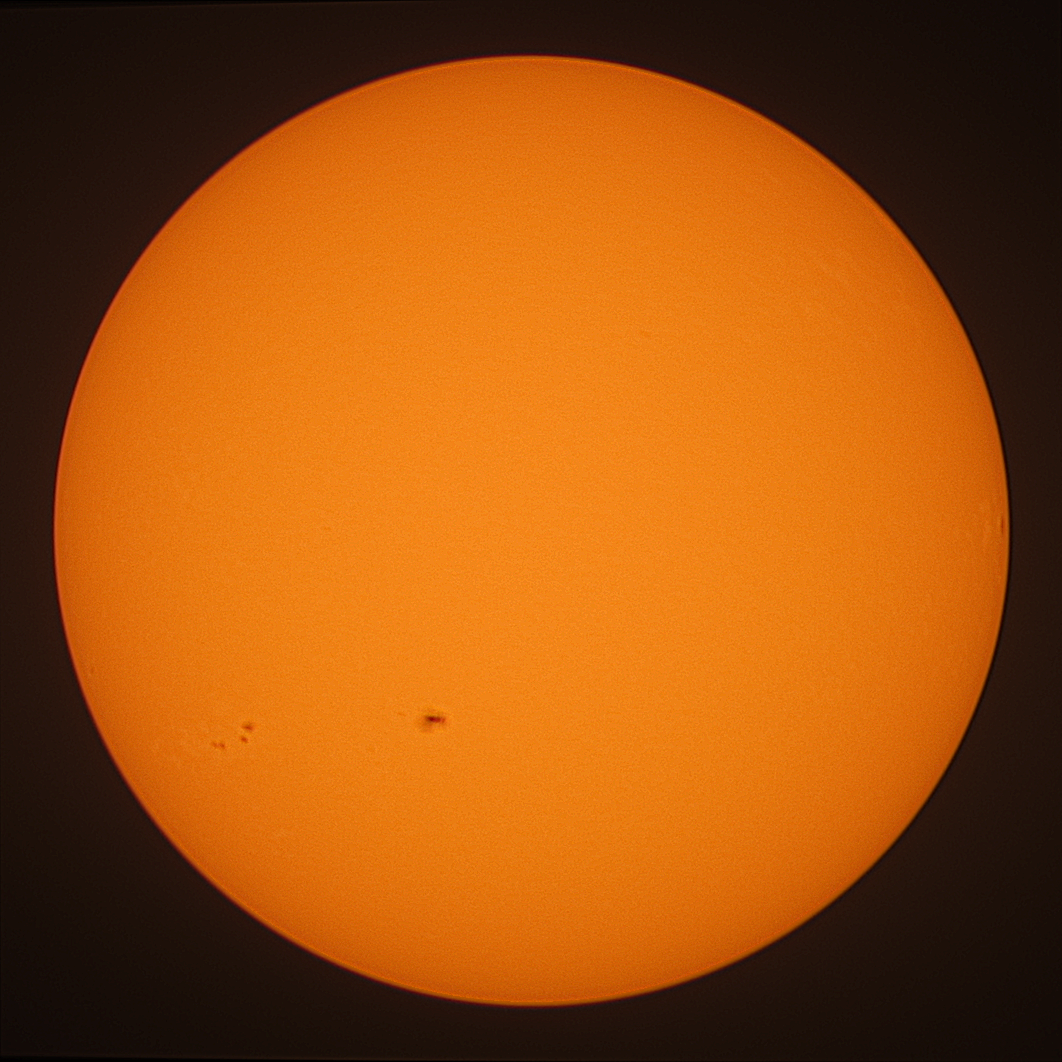 Observation solaire du 5 novembre 2023 à Nexon