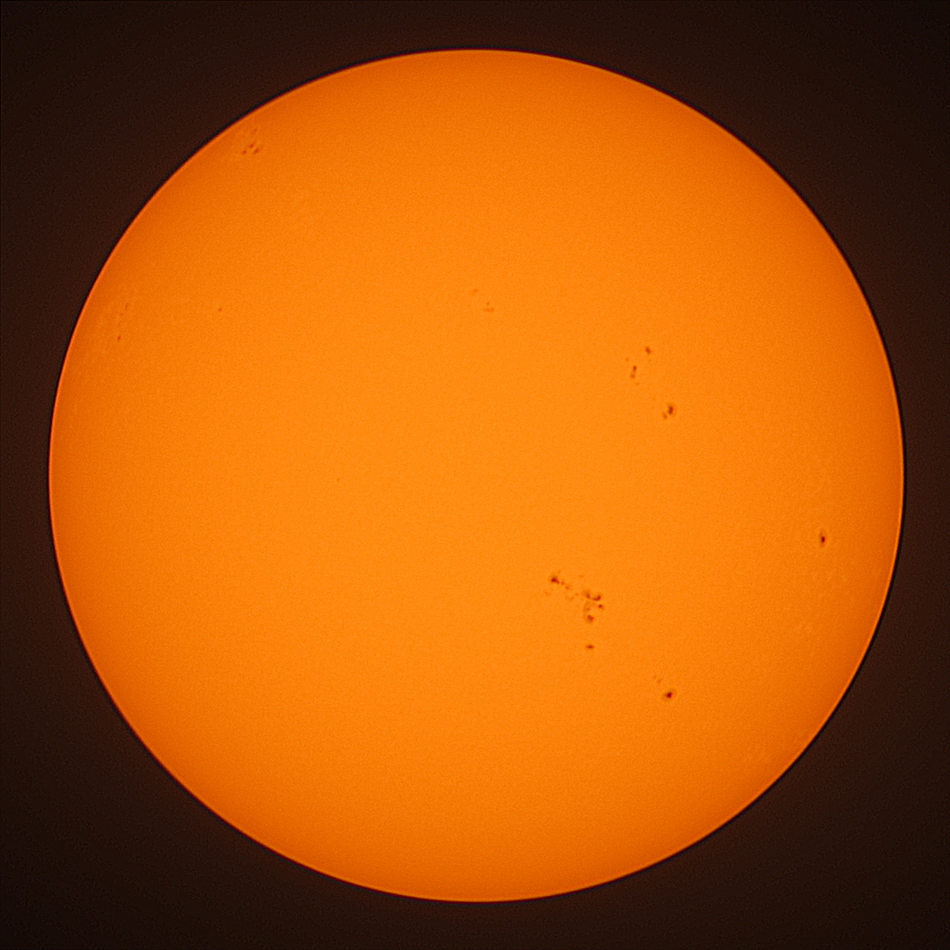 Observation solaire du 23 février 2025 à La Meyze
