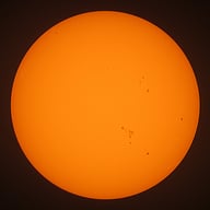 Observation solaire du 23 février 2025 à La Meyze