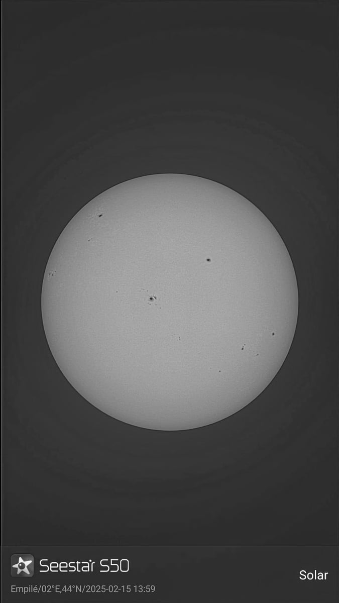 Soleil lumière blanche 15022025