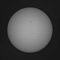 Soleil lumière blanche 01032025 13h15TU