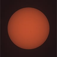 Soleil lumière blanche 04072025 15h33TU