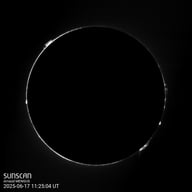 Sunscan Protuberances 17 juin 2025 à La Meyze