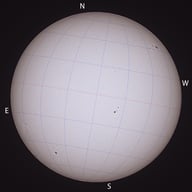 Soleil lumière blanche 23052026 08h45TU