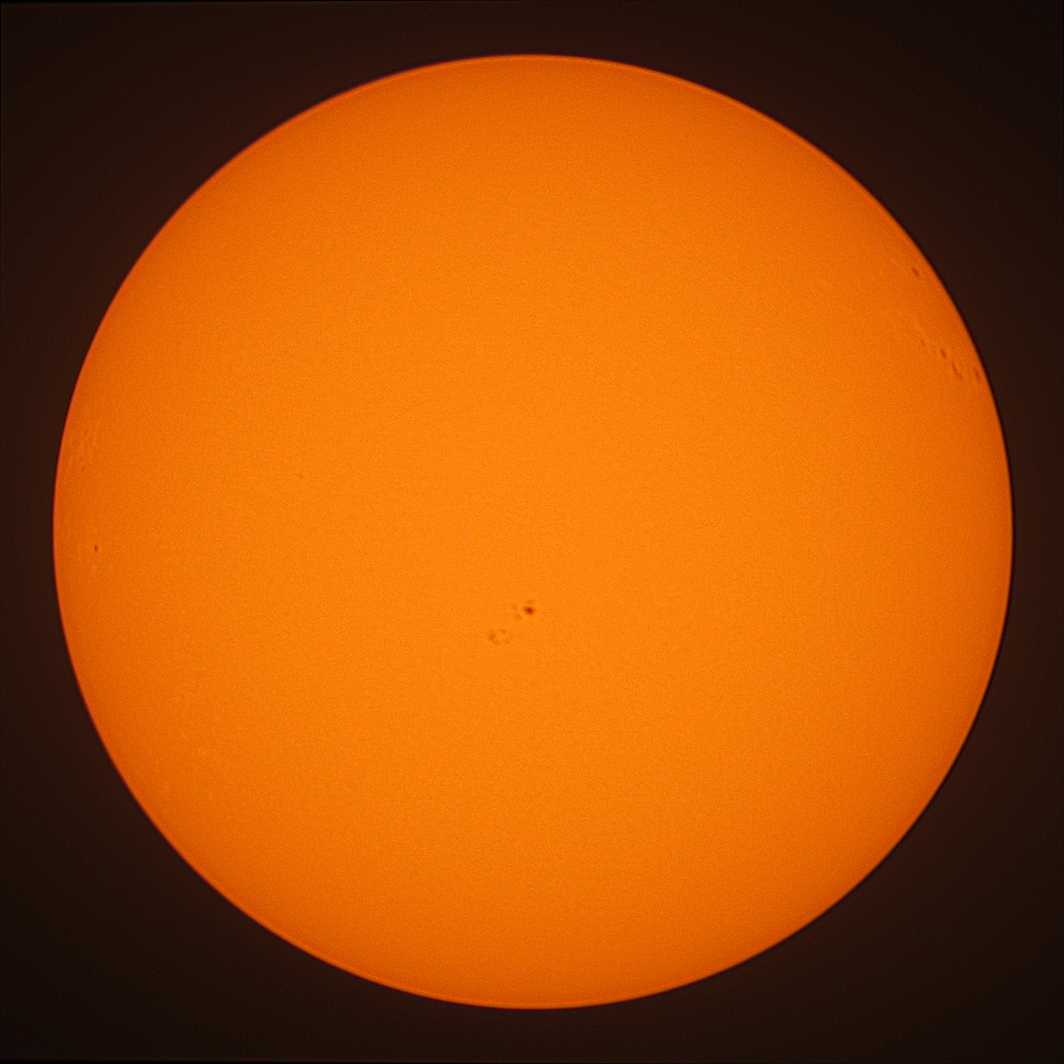 Observation solaire du 16 décembre 2023 à Nexon