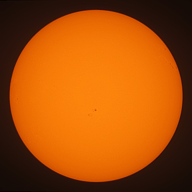 Observation solaire du 16 décembre 2023 à Nexon