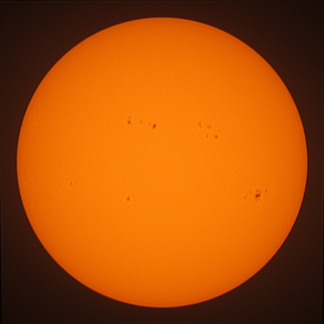 Observation solaire du 13 février 2024 à Nexon