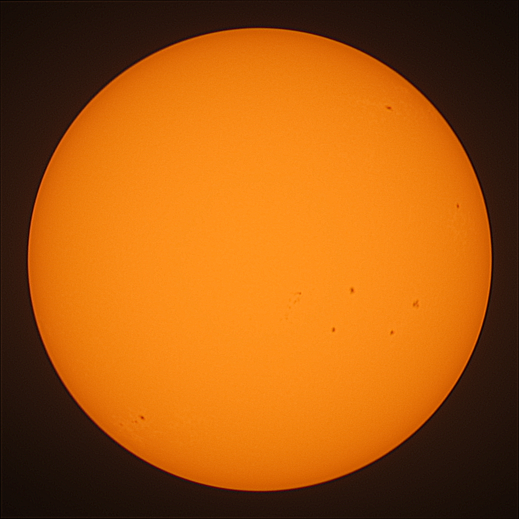 Observation solaire du 29 juillet 2025 à La Meyze