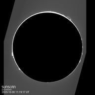 Sunscan Protubérances 30 octobre 2025 à La Meyze