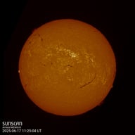 Sunscan H-Alpha 17 juin 2025 à La Meyze