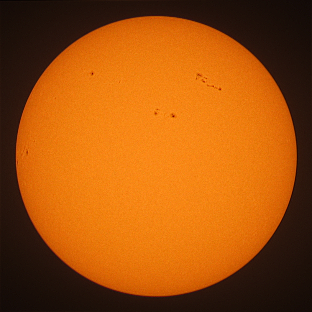 Observation solaire du 9 février 2023 à Nexon