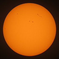 Observation solaire du 9 février 2023 à Nexon