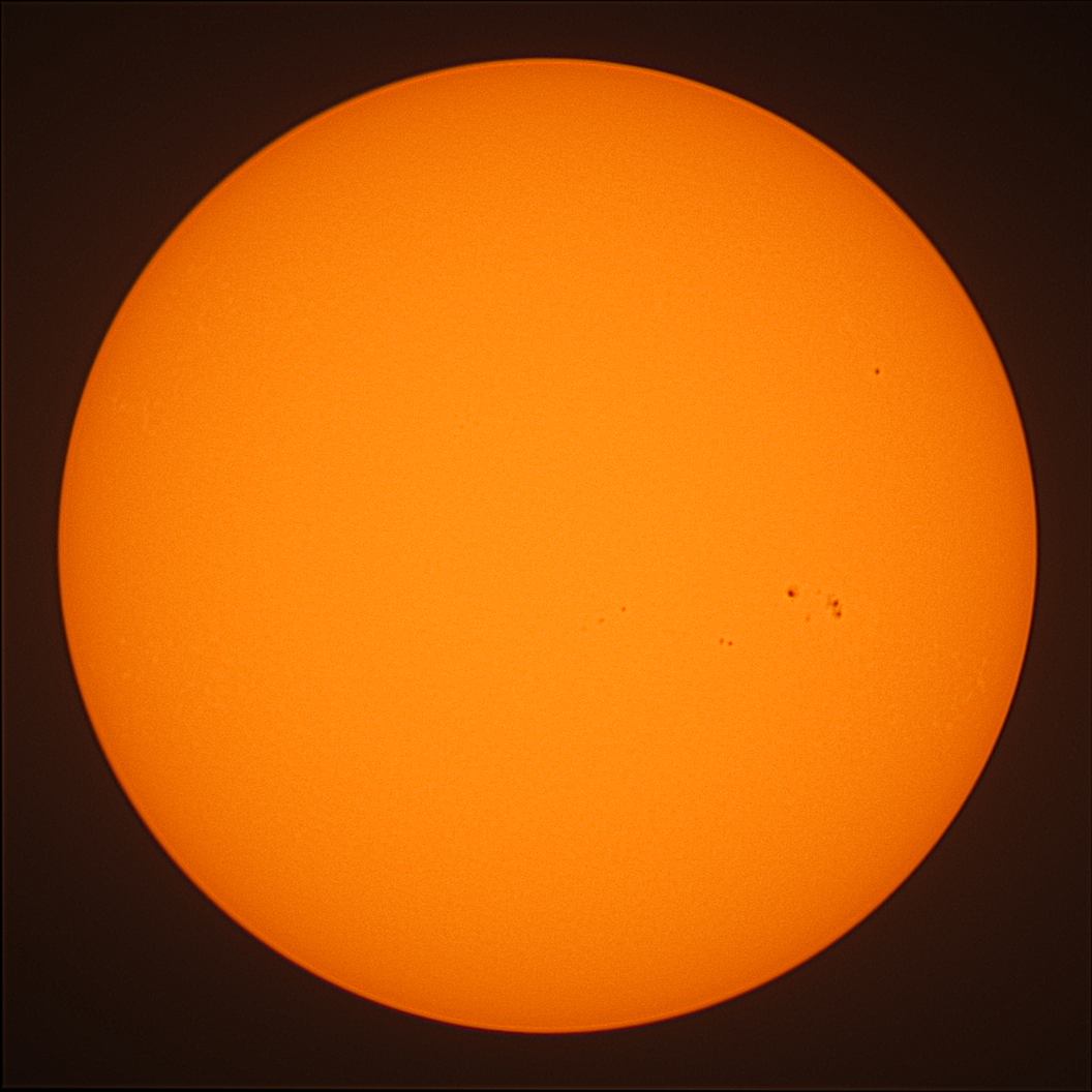 Observation solaire du 10 mars 2024 à Nexon