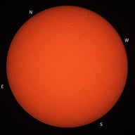 Soleil lumière blanche 15082025 08h11TU