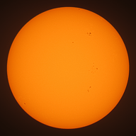 Observation solaire du 26 septembre 2023 à Nexon